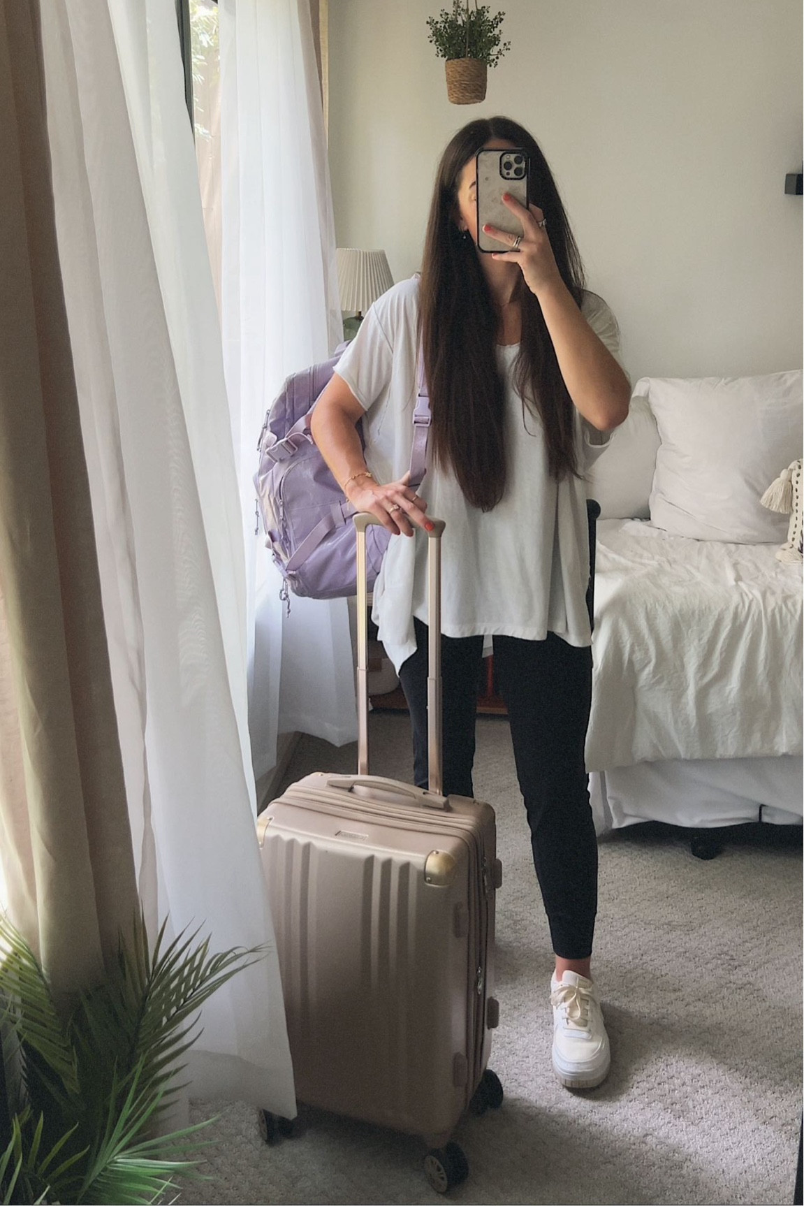 TIPS TO REALISTICALLY PACK IN A CARRY ON FOR A TRIP ✈️⬇️

I used to be an overpacker (& I actually overpacked for this trip too, but still managed to keep it in a carry-on) & now I try my best to fit everything in a carry-on & personal item on all of my trips!

- use packing cubes!!! mine are @calpak & I’ve had them for YEARS. don’t underestimate the amount of space they save!
- consolidate your bathroom products into one bag (I used to do skin/hair products in one bag & makeup in another). trust me this will save SO much space
- wear your bulkiest shoes to the airport
- try on your outfits for your trip beforehand (so you don’t end up packing so many “just in case” options)
- rewear your pajamas!!!
- coordinate accessories with outfits as much as possible (same purse, shoes, belt, etc across 2 outfits rather than diff ones for every outfit)

Travel outfit, travel, luggage

#LTKFindsUnder100 #LTKFindsUnder50 #LTKTravel