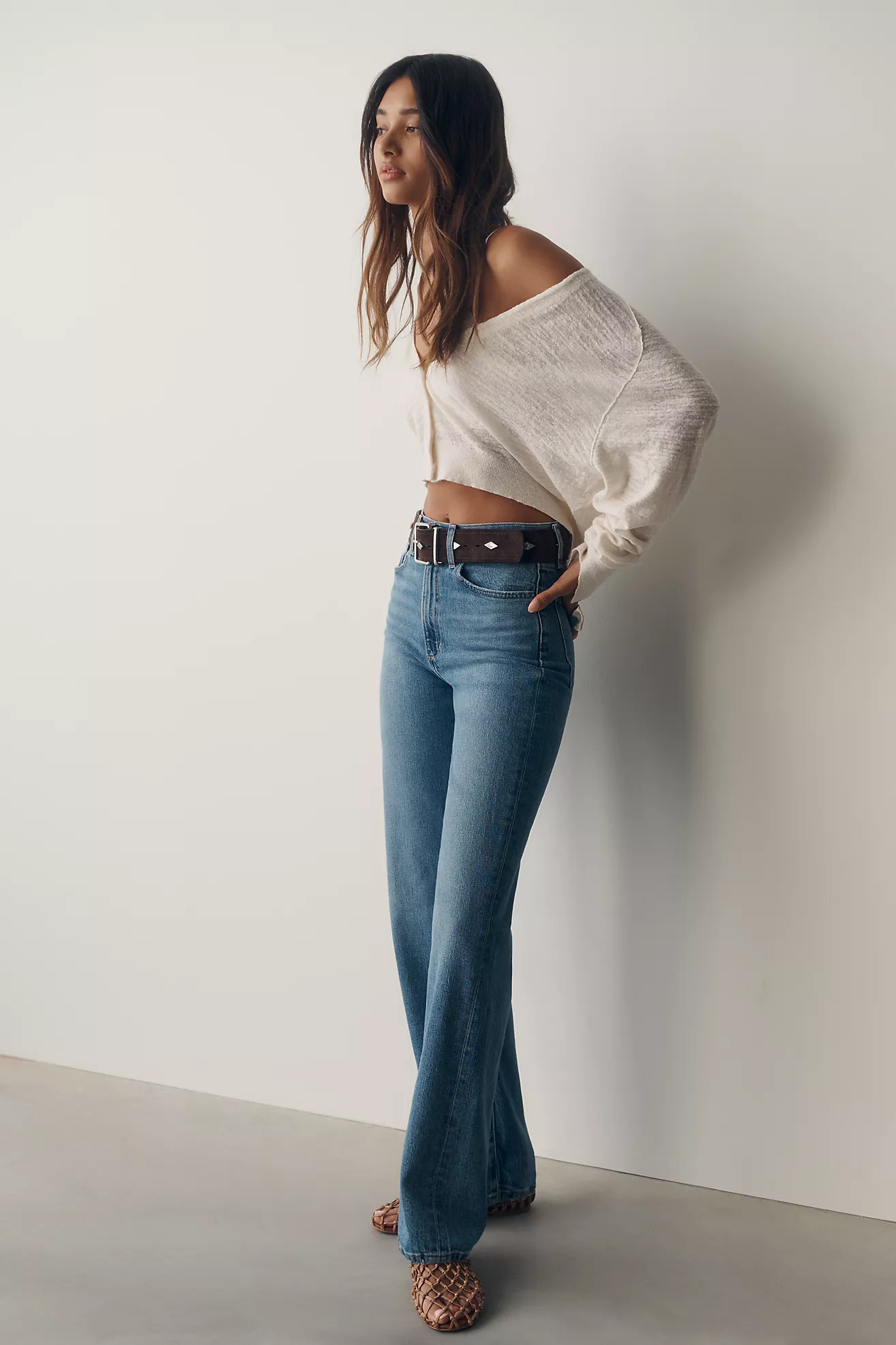 Joe's Jeans Margot High-Rise Straight-Leg Jeans | Anthropologie (US)