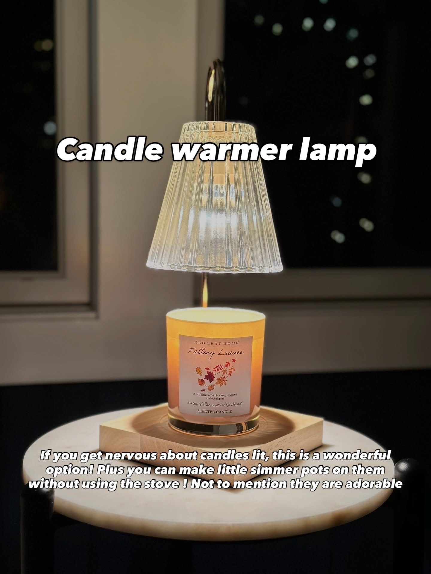 Candle warmer lamp! Makes the most adorable light and gives you a peace of mind ! Amazon find 



#LTKStyleTip #LTKHome
