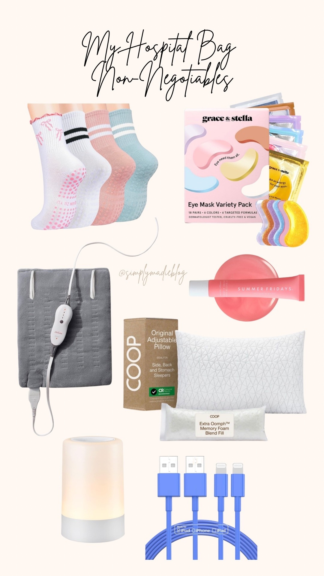 if i were to re-pack my L&D hospital bag, these are my non-negotiables!

#LTKmomlife #LTKselfcare #LTKSaleAlert