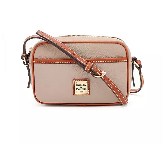 Make Your Selection: Dooney & Bourke Pebble Leather Camera Crossbody | QVC