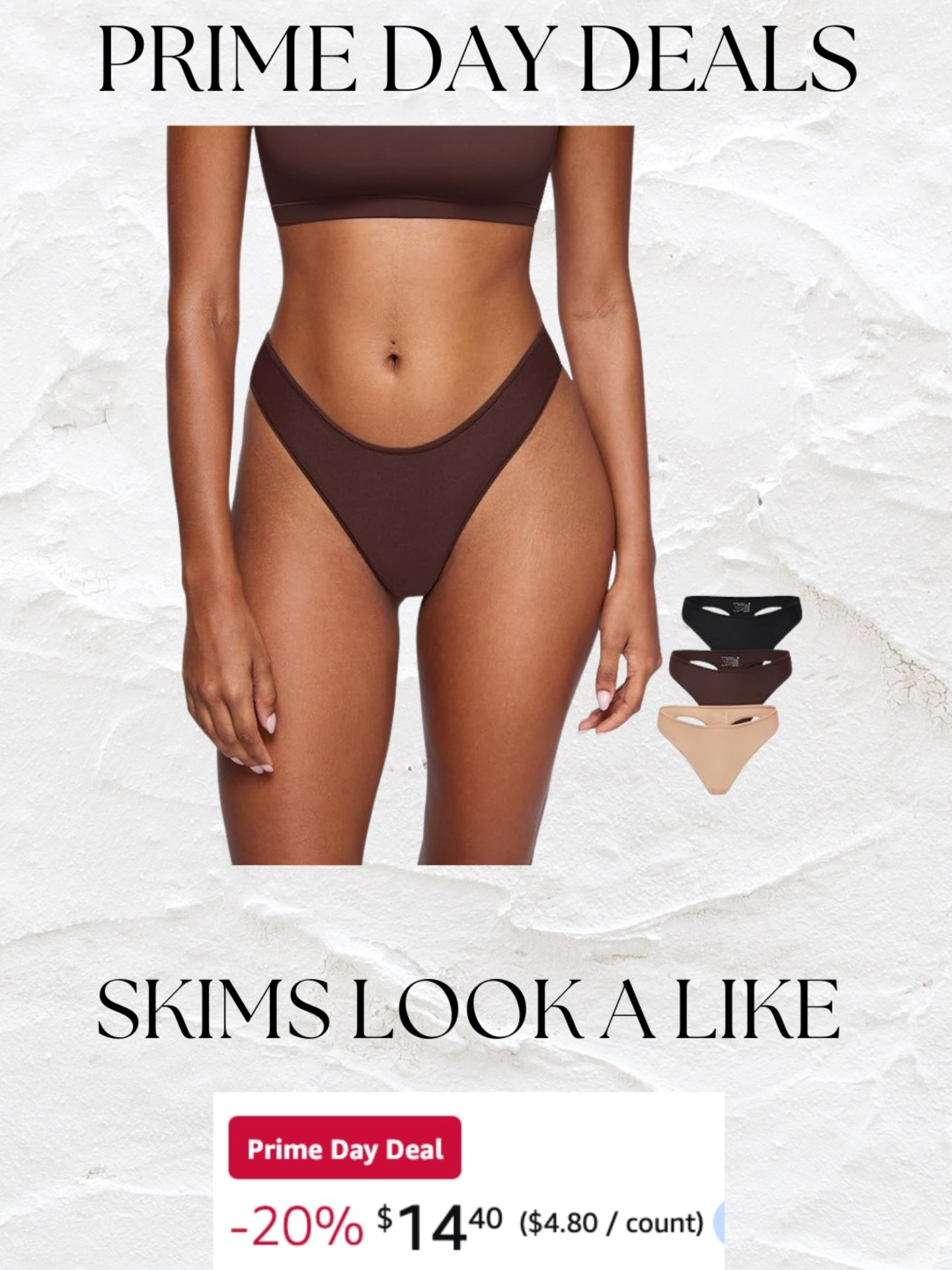 These are the best skims look a like thongs! Only ones I wear!