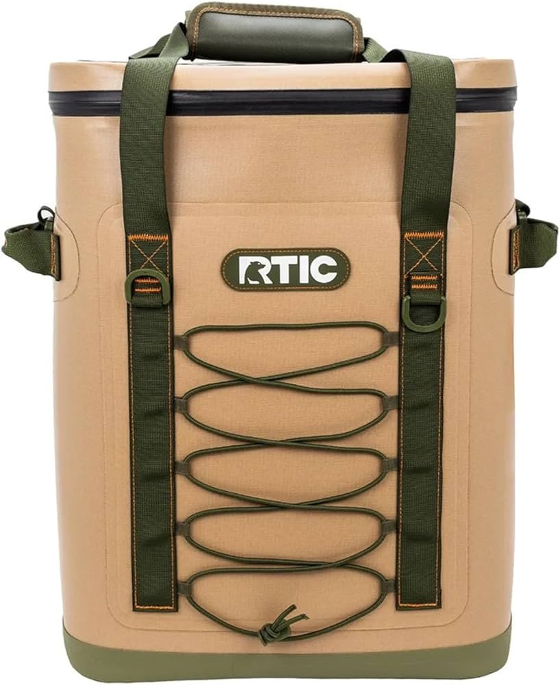 RTIC Backpack Cooler 36 Can, Insulated Portable Soft Cooler Bag Waterproof for Ice, Lunch, Beach,... | Amazon (US)