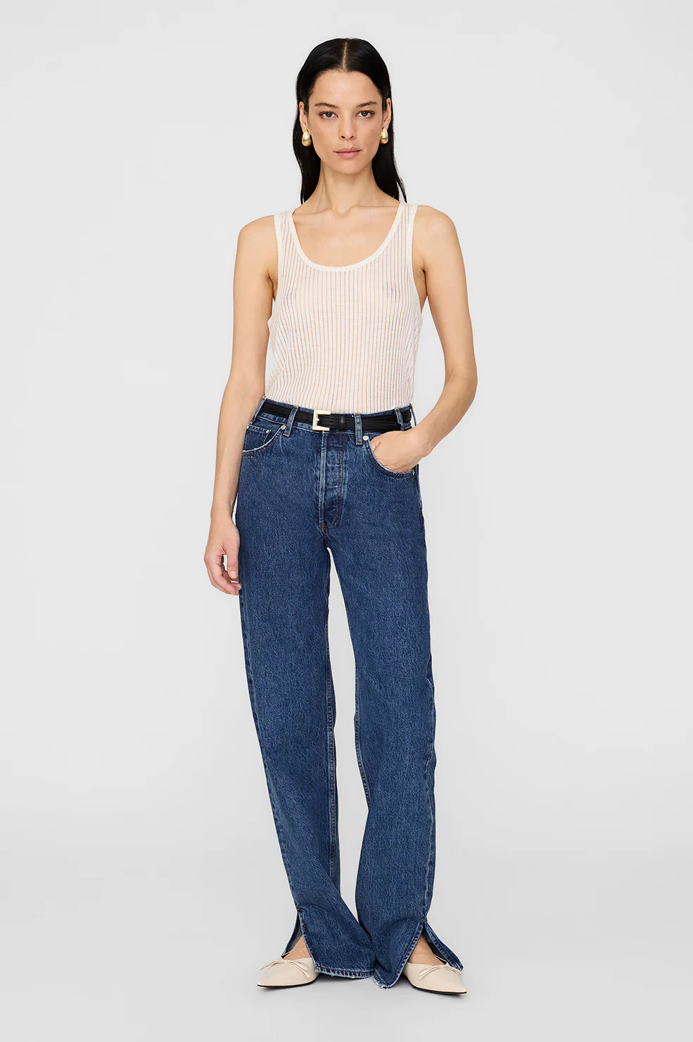 Eugene Tank - Snow White | Anine Bing