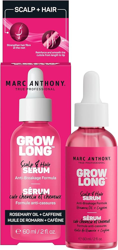 Marc Anthony Grow Long Scalp & Hair Serum - Anti-Breakage Formula Nourish, Strengthen & Hydrate S... | Amazon (US)