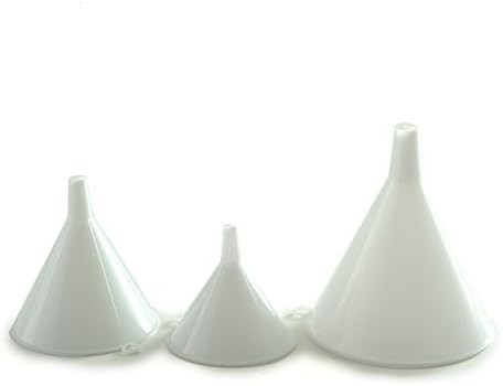 Norpro Plastic Funnel, Set of 3, Set of Three, White | Amazon (US)
