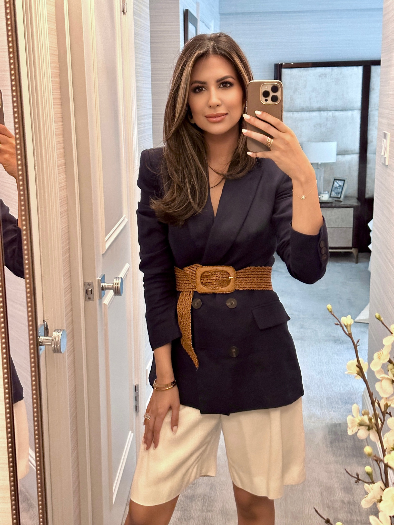 Channeling that old money aesthetic 