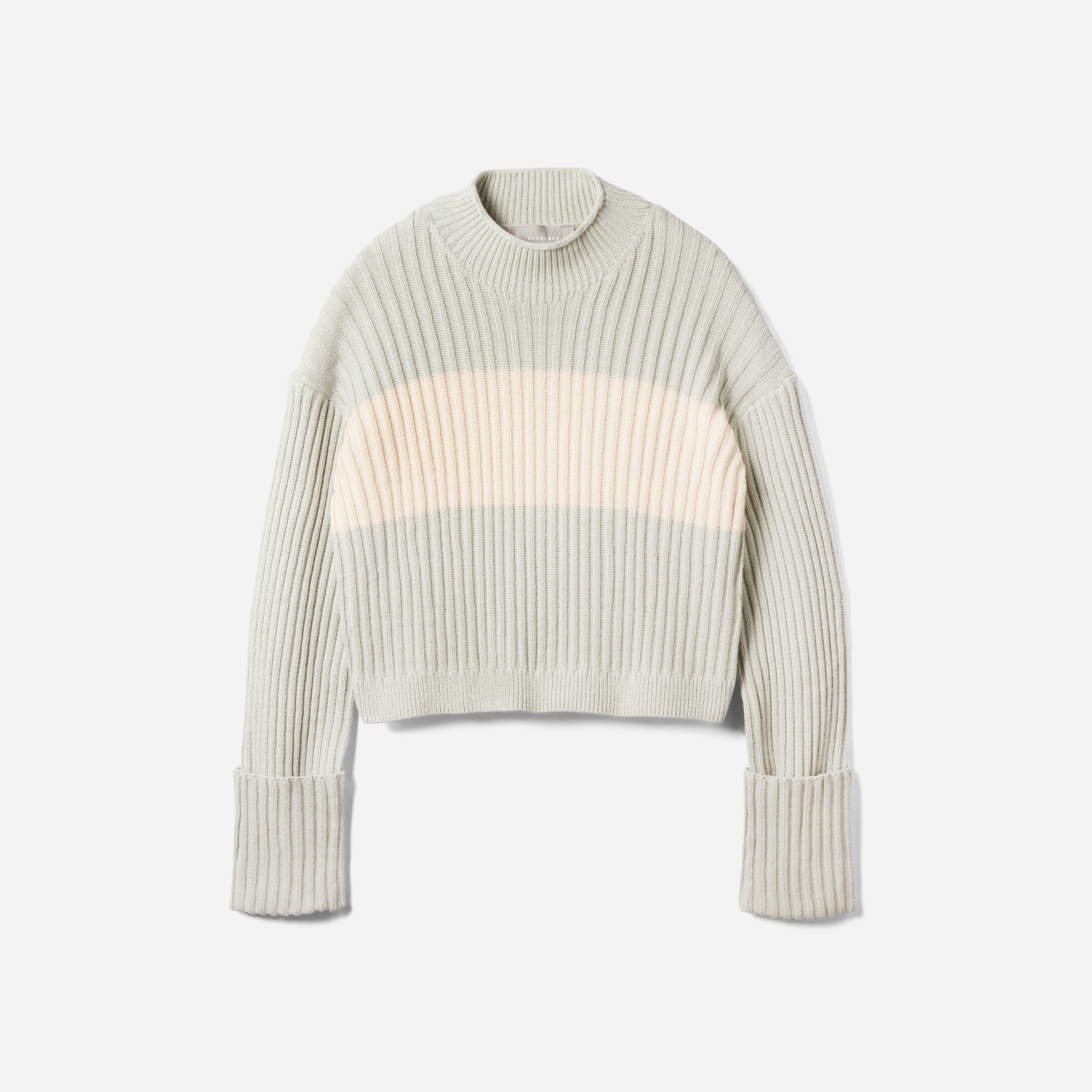The Cotton Ribbed Rollneck Sweater | Everlane