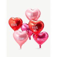Foiled customisable heart balloons | Selfridges
