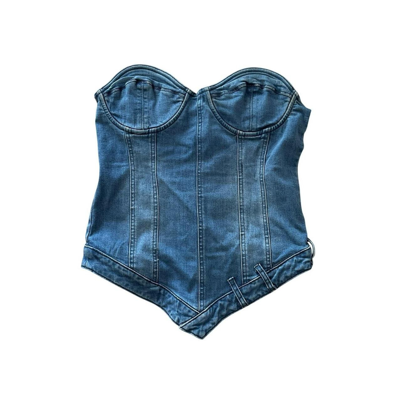 AKIRA Women's Blouse - Blue - M | Depop US