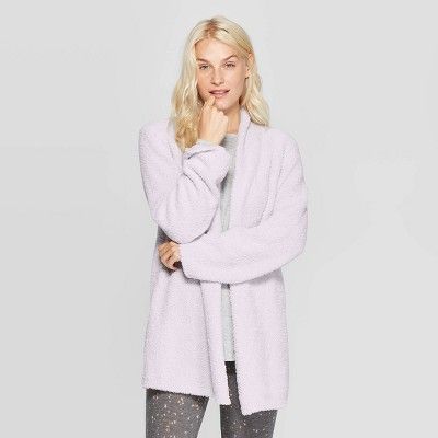 Women's Cozy Plush Sleep Cardigan - Stars Above™ | Target