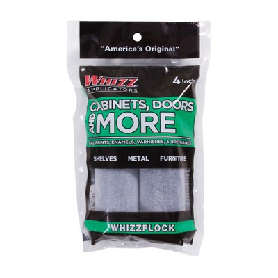 WHIZZ Cabinets, Doors, and More 2-Pack 4-in Nap Mini Foam Flocked Foam Paint Roller Cover | Lowe's