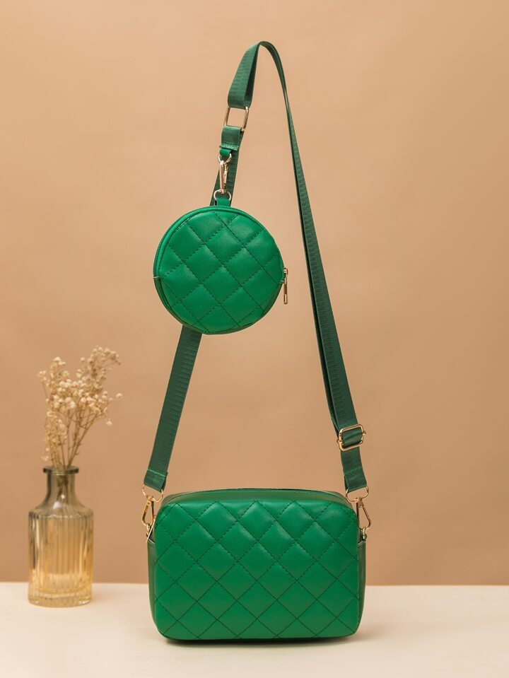 Verstelbaar Modieus Gewatteerde Dames crossbody | SHEIN