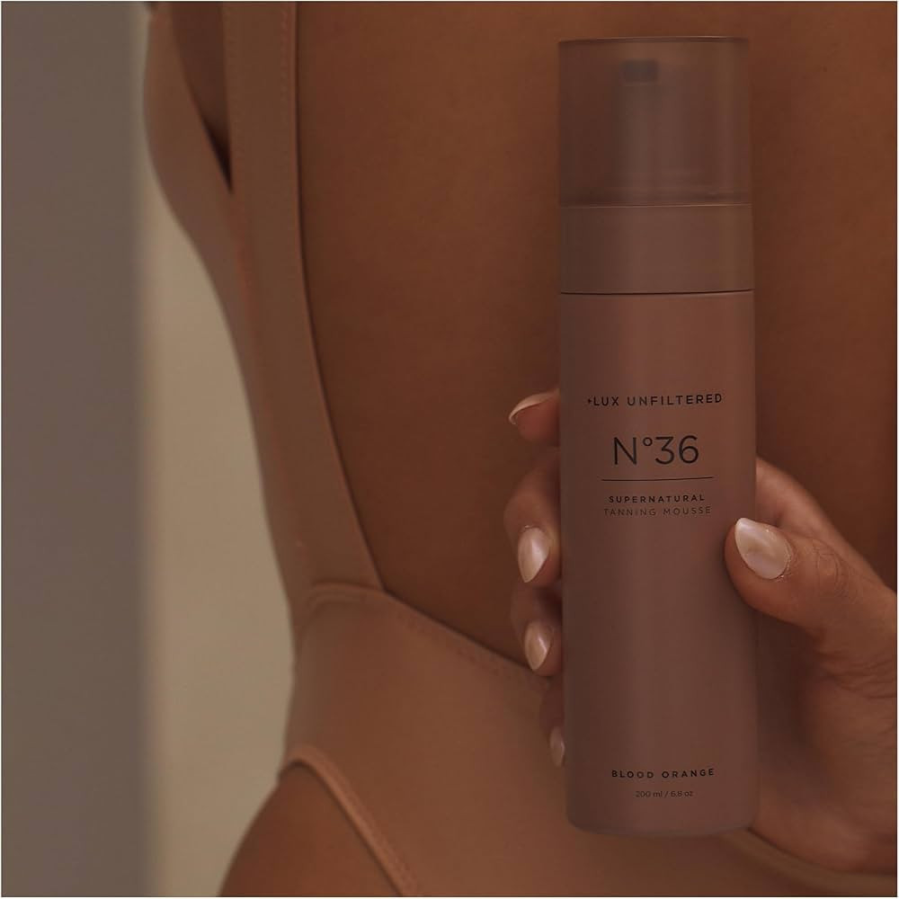 + Lux Unfiltered N°36 ORIGINAL Supernatural Tanning Mousse Foam in Blood Orange, Quick + Immedia... | Amazon (US)