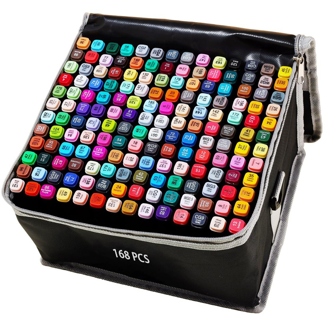 168 Colors Alcohol Markers Artist Drawing Dual Tip Marker Pen for Adult Coloring Painting Supplie... | Amazon (US)