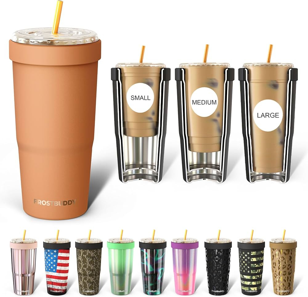 Frost Buddy Togo Buddy | 30 oz Stainless Steel Vacuum Insulated Tumbler | To Go Coffee Cup – Re... | Amazon (US)