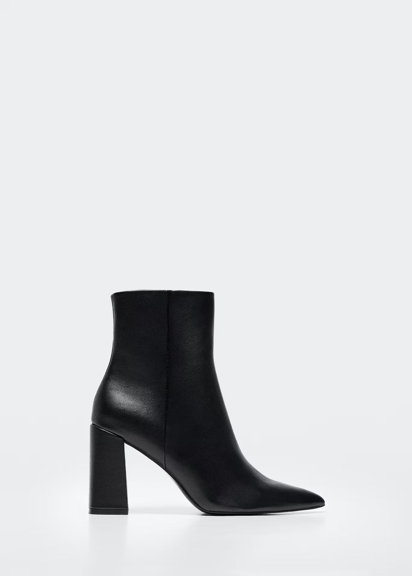 Ankle boots with block heel | MANGO (US)