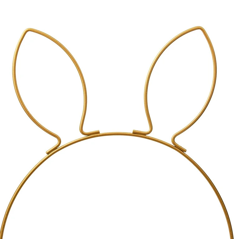Easter Gold Wire Bunny Stand, 12 in, by Way To Celebrate | Walmart (US)