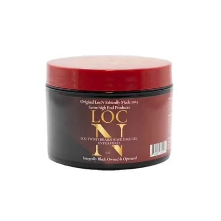 Loc N Twists Braids Wave Edge Gel - Extra Hold Hair Gel 8 oz Frizz Control All Hair Types | Walmart (US)