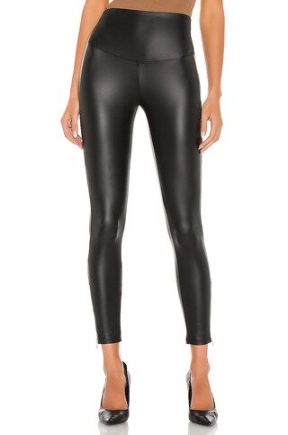 Yummie Faux Leather Leggings in Black from Revolve.com | Revolve Clothing (Global)