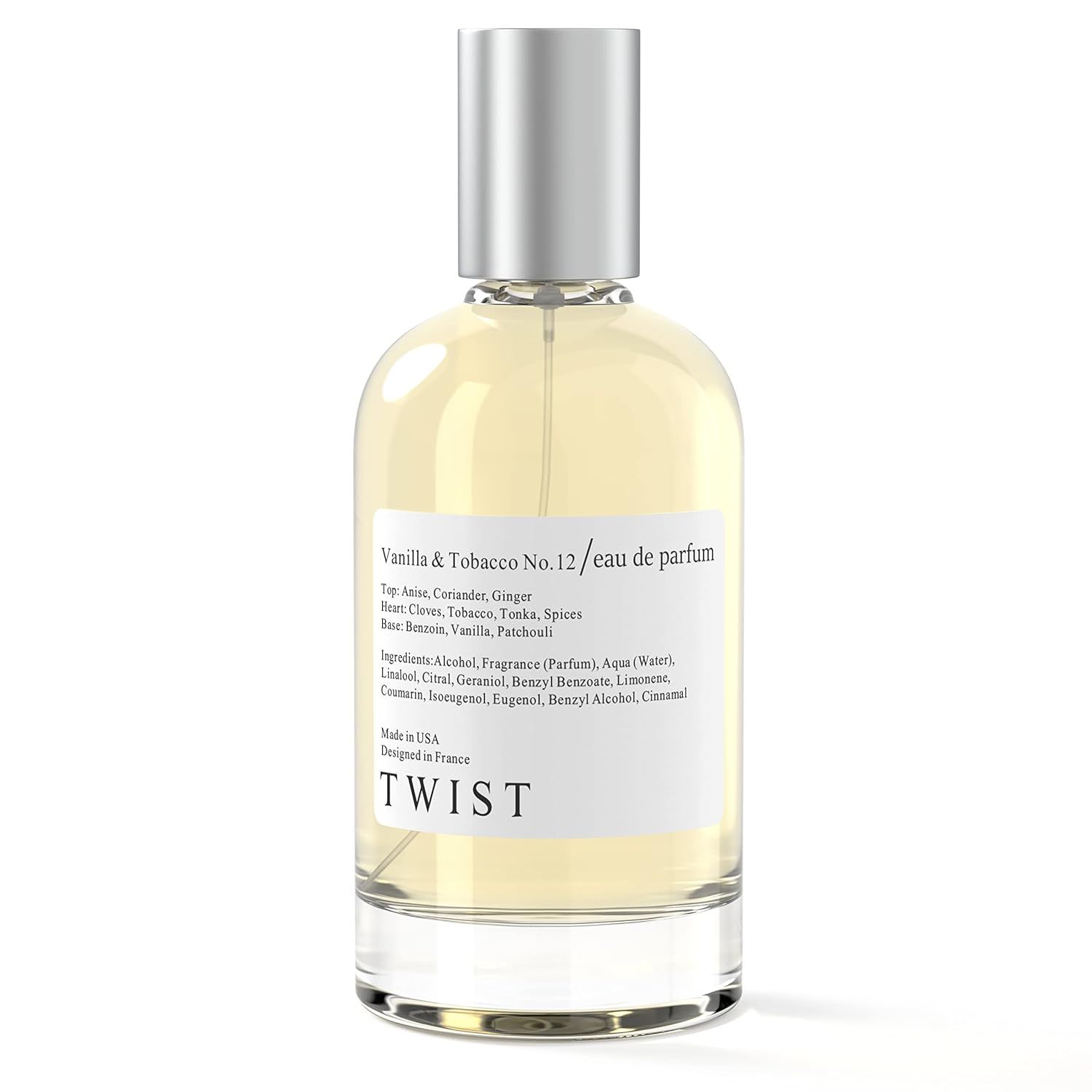 Twist Vanilla & Tobacco No.12 inspired by TF Tobacco Vanille, Long-Lasting Perfume for Women & Me... | Amazon (US)