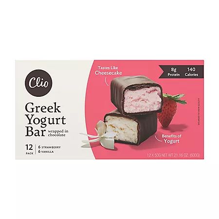 Clio Greek Yogurt Bar Variety Pack (12 pk.) | Sam's Club