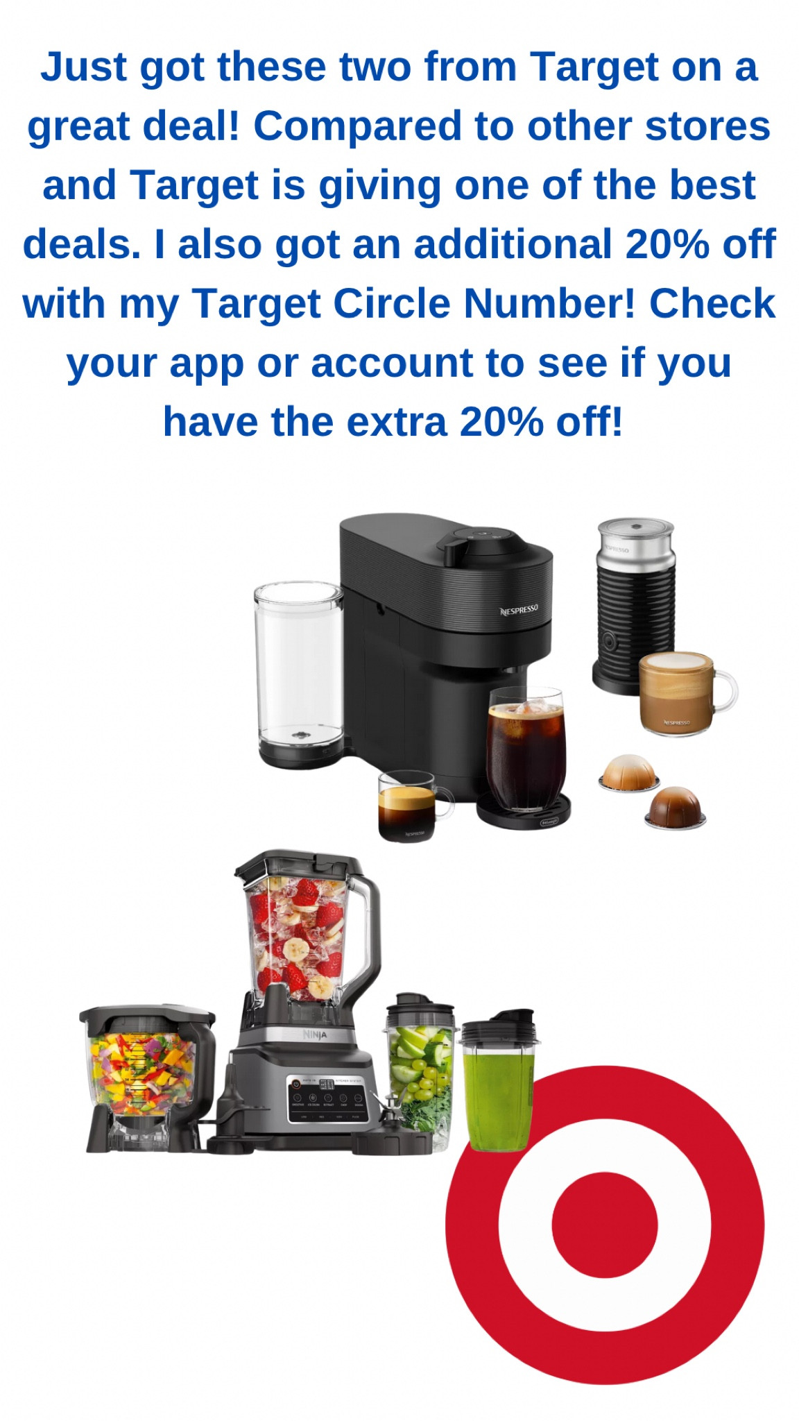 Great deal on kitchen appliances at Target for Black Friday! 

#LTKGiftGuide #LTKSaleAlert #LTKCyberWeek