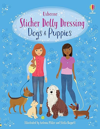 Sticker Dolly Dressing Dogs and Puppies: A Fun-Filled Sticker Adventure With Adorable Dogs And Pl... | Amazon (US)