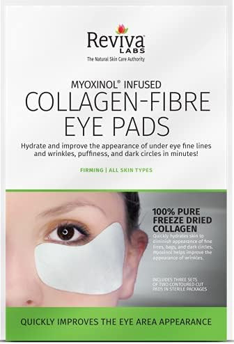 Reviva Collagen Fiber Eye Pads with Myoxinol | Amazon (US)