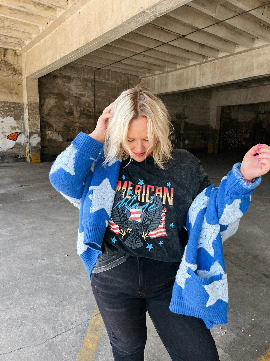 American made eagle graphic tee | Etta & East