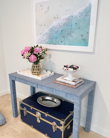 DIY Seagrass Console Table for under $150! 

#LTKhome