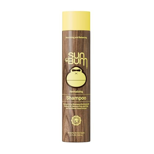 Sun Bum Revitalizing Shampoo - Hydrating and Restoring Hair - Gently Clean and Restore - UV Protecting - Vegan - Made Without Parabens - 10 oz | Amazon (US)