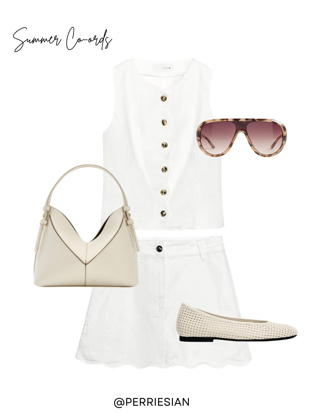 Summer Co-ord Set! 

White denim co-ord, Monochrome summer outfit, Neutral holiday look, Minimal summer co-ord, UK Summer Outfit, Summer City Break

#LTKuk #LTKsummer #LTKtravel