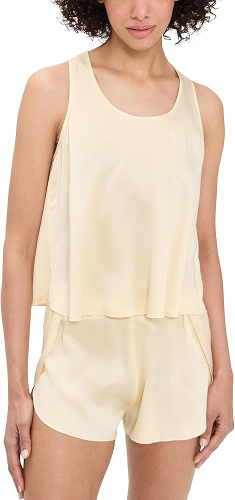 Lunya Washable Silk Tulip Back Set \u2013 Lightweight Mulberry Silk, Easy Sleepwear \u2013 Multip... | Amazon (US)