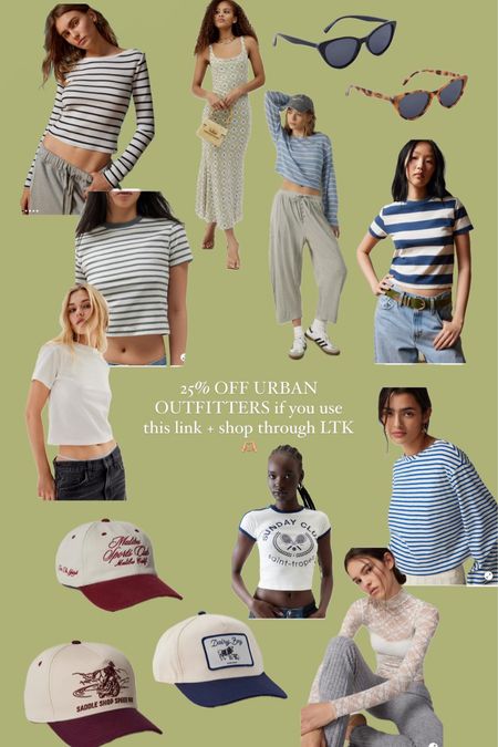 25% OFF URBAN OUTFITTERS through LTK :’) Urban is my favorite place for basic tees, hats and accessories!! 

#LTKsalealert #LTKSeasonal #LTKSpringSale