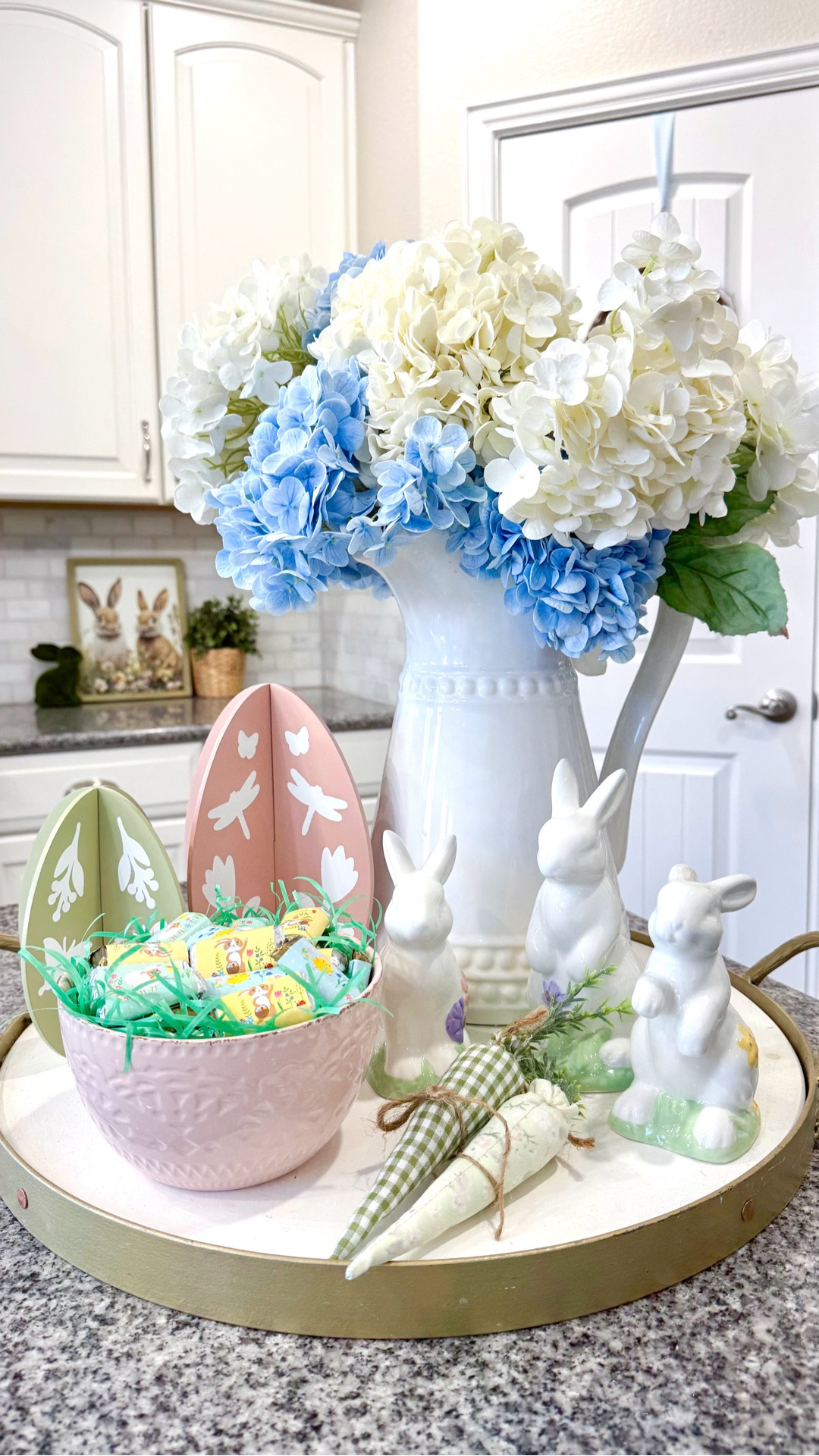 Spring is in full bloom with the beautiful Enchanted Garden Collection from @orientaltrading ✨ 
If you love soft pastels, florals, and whimsical spring details, this collection is for you. It’s the perfect way to refresh your home for the season! 

Easter Tablescape #EasterDecor #SpringDecor #EasterKitchen #BunnyDecor

#LTKSeasonal #LTKHome