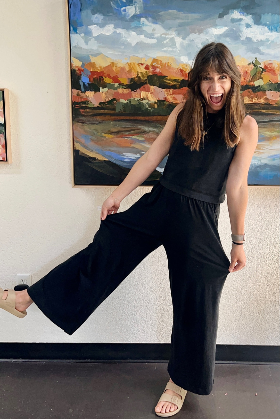 Bury me in this outfit. Feels like pajamas, looks like a million bucks. Win!

#LTKunder100 #LTKunder50 #LTKstyletip