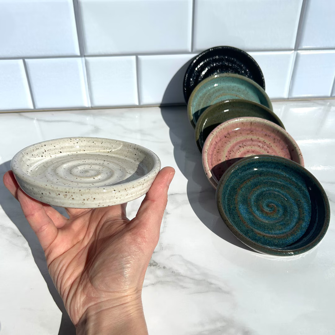 Shallow Bowl for Kittens, Kitten Food Dish, Water Dish, Handmade Ceramic - Etsy | Etsy (US)