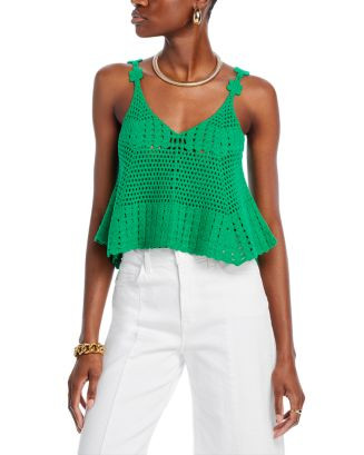 Cotton Crochet Tank - 100% Exclusive | Bloomingdale's (US)