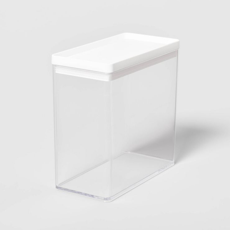 8&#34;W X 4&#34;D X 8&#34;H Plastic Food Storage Container Clear - Brightroom&#8482; | Target