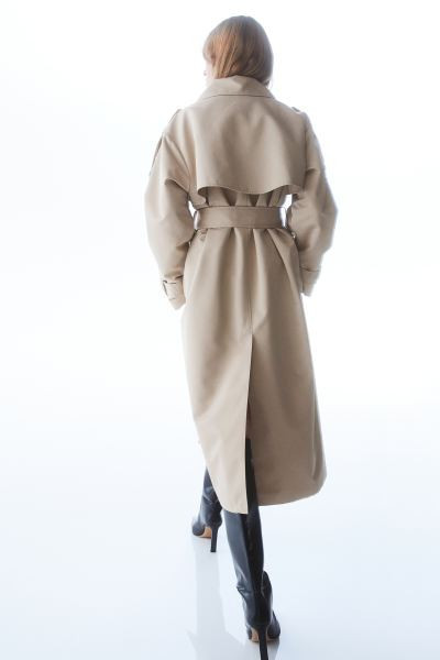 Double-breasted trenchcoat | H&M (UK, MY, IN, SG, PH, TW, HK)