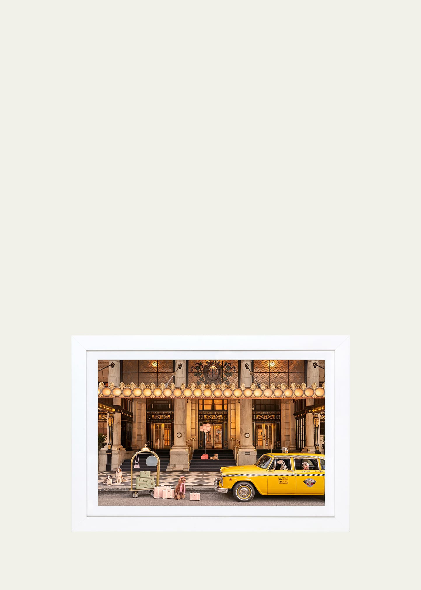 Gray Malin Welcome To The Plaza Hotel Mini Print | Bergdorf Goodman