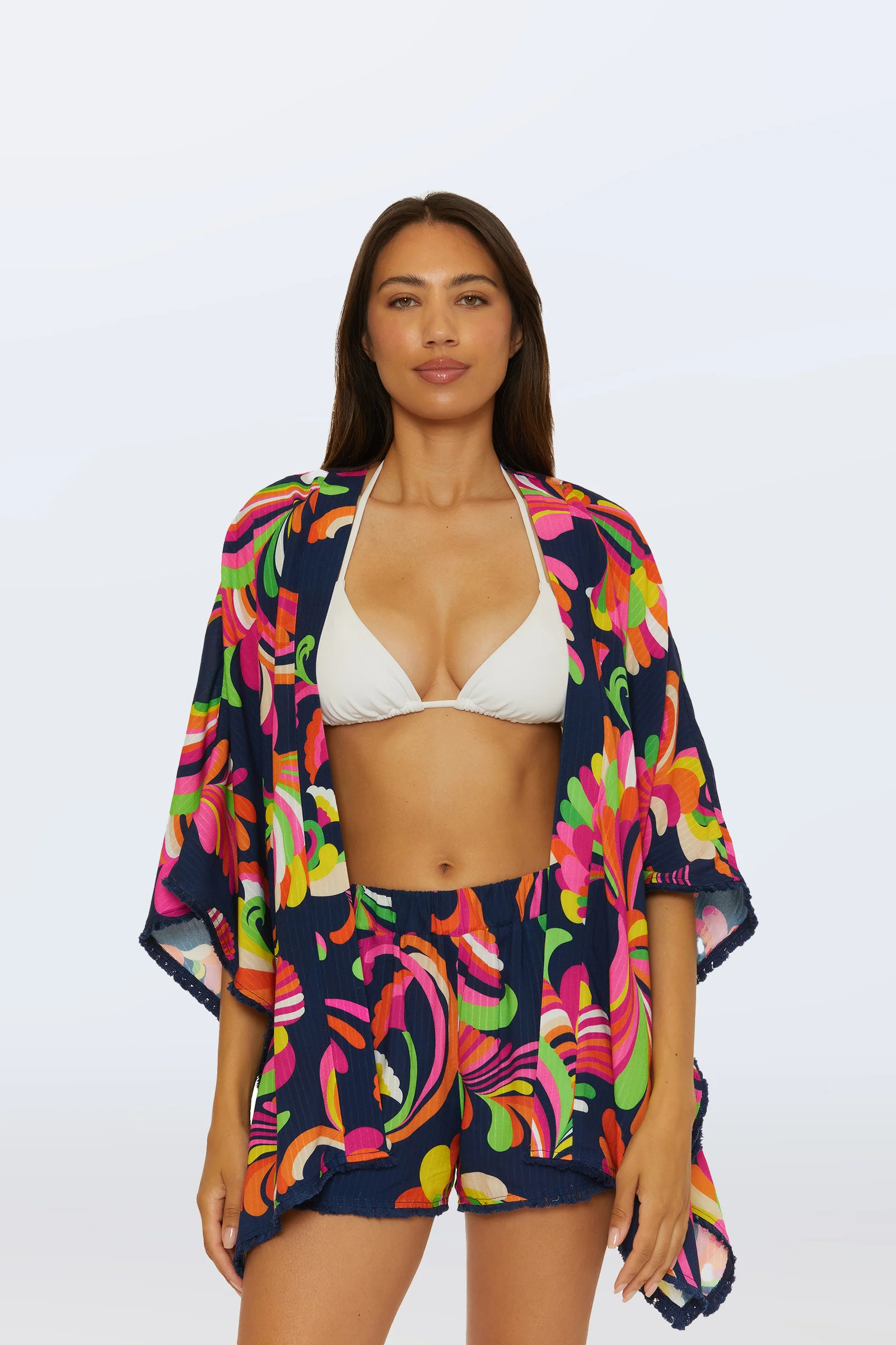 Kimono Swim Cover-Up - Palms Paradise | Trina Turk