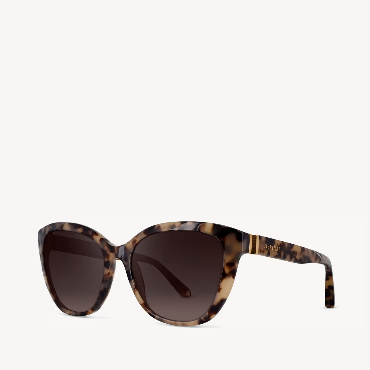 Aurum Women's Sunglasses

        
            
            Soft Taupe Tortoiseshell Acetate | Aspinal of London