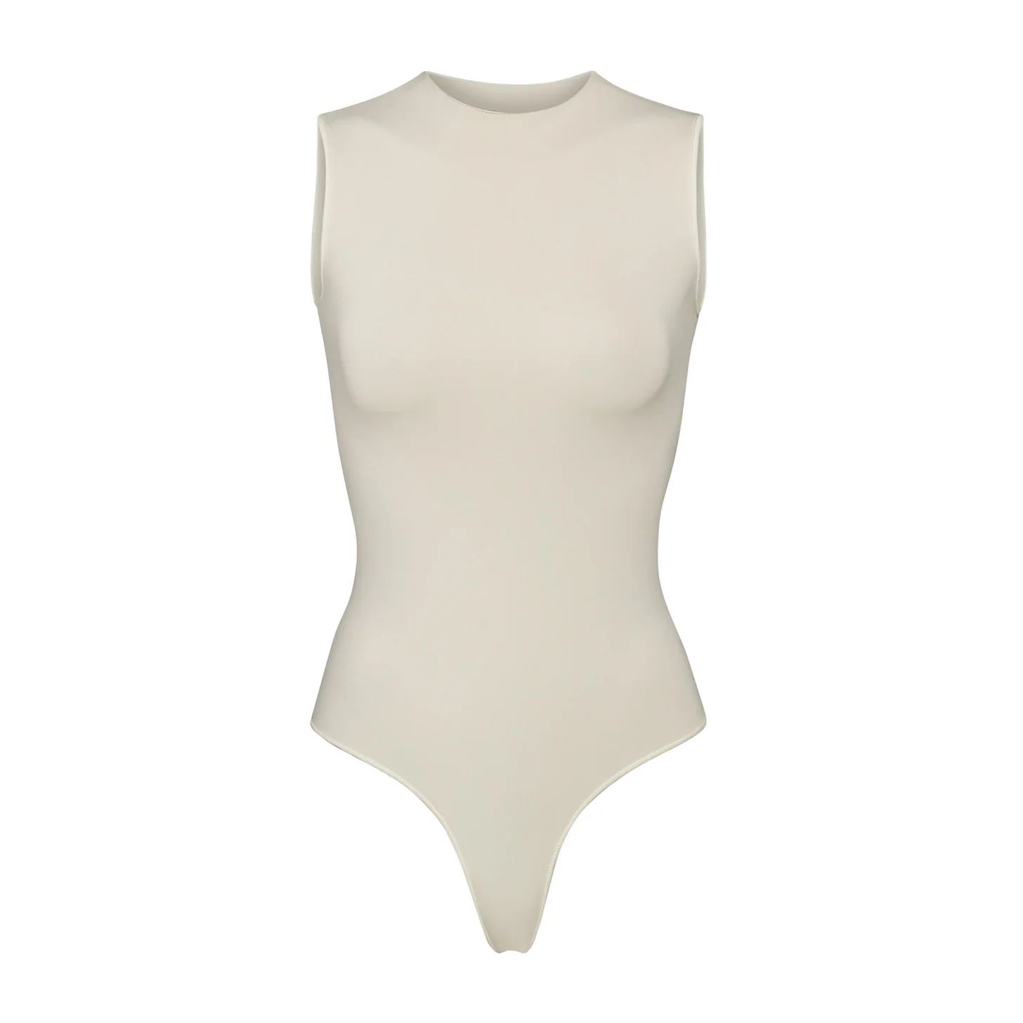 ESSENTIAL CREW NECK SLEEVELESS BODYSUIT | SKIMS (US)