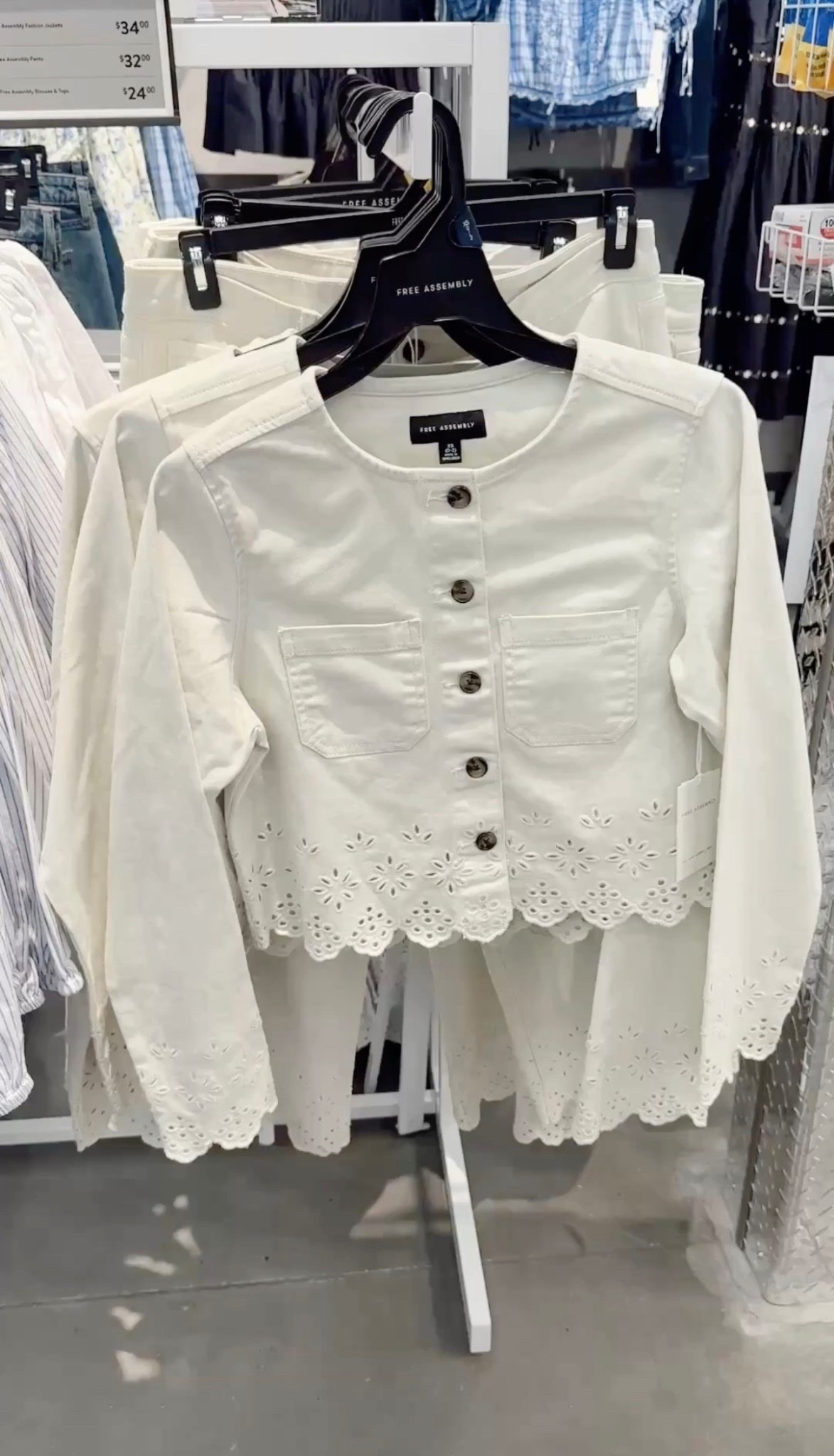 🤍 Anthro Inspired Top + Bottoms 
Comes in another colorway; stunning work as a matching set or seperates 

#LTKootd #LTKmomlife #LTKWorkwear