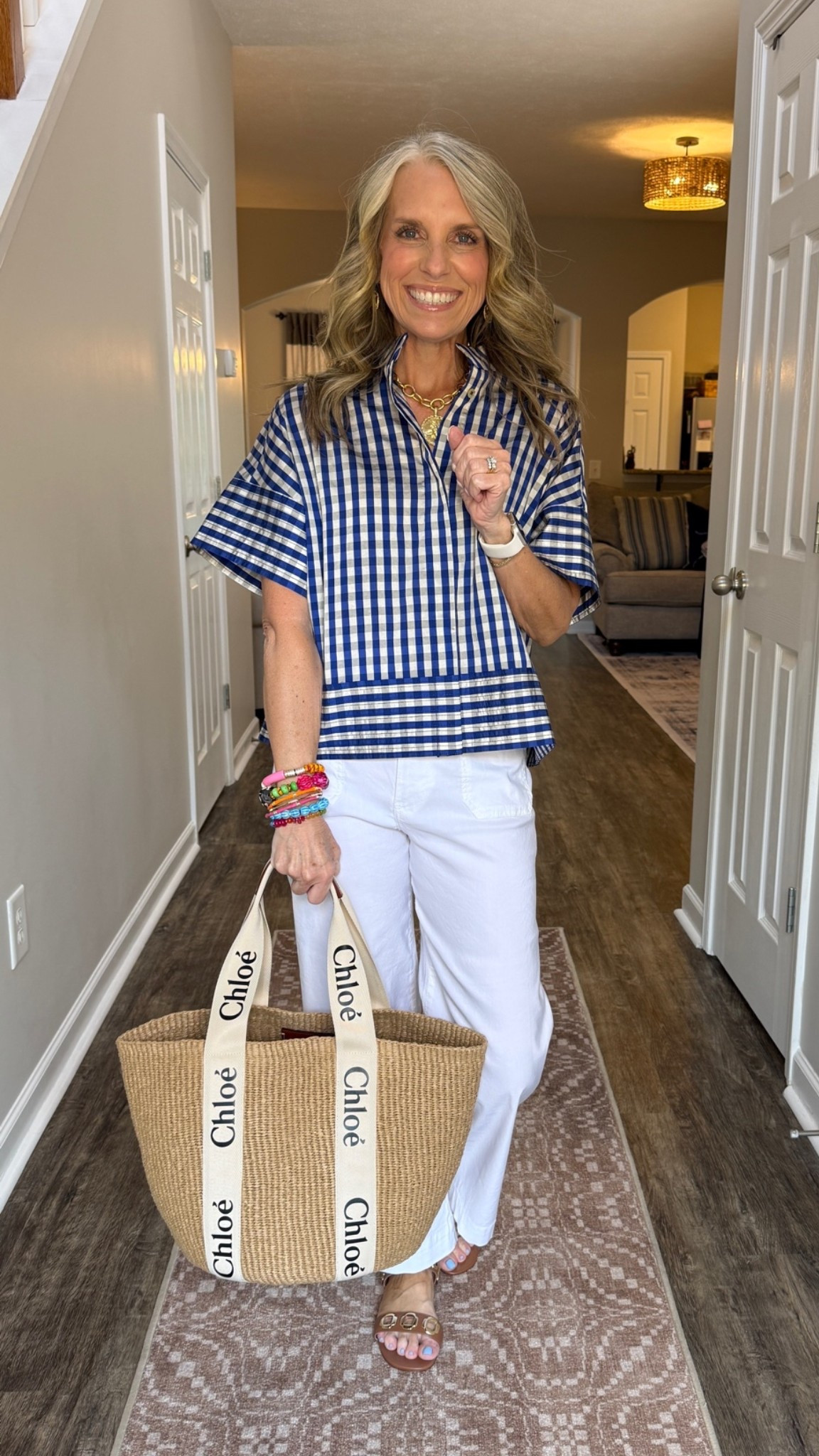 Cutest casual look. The Colette pants are so comfy and this top has a matching skirt. Use COAST20 on Allie + Bess

#LTKootd #LTKgrwm #LTKOver40