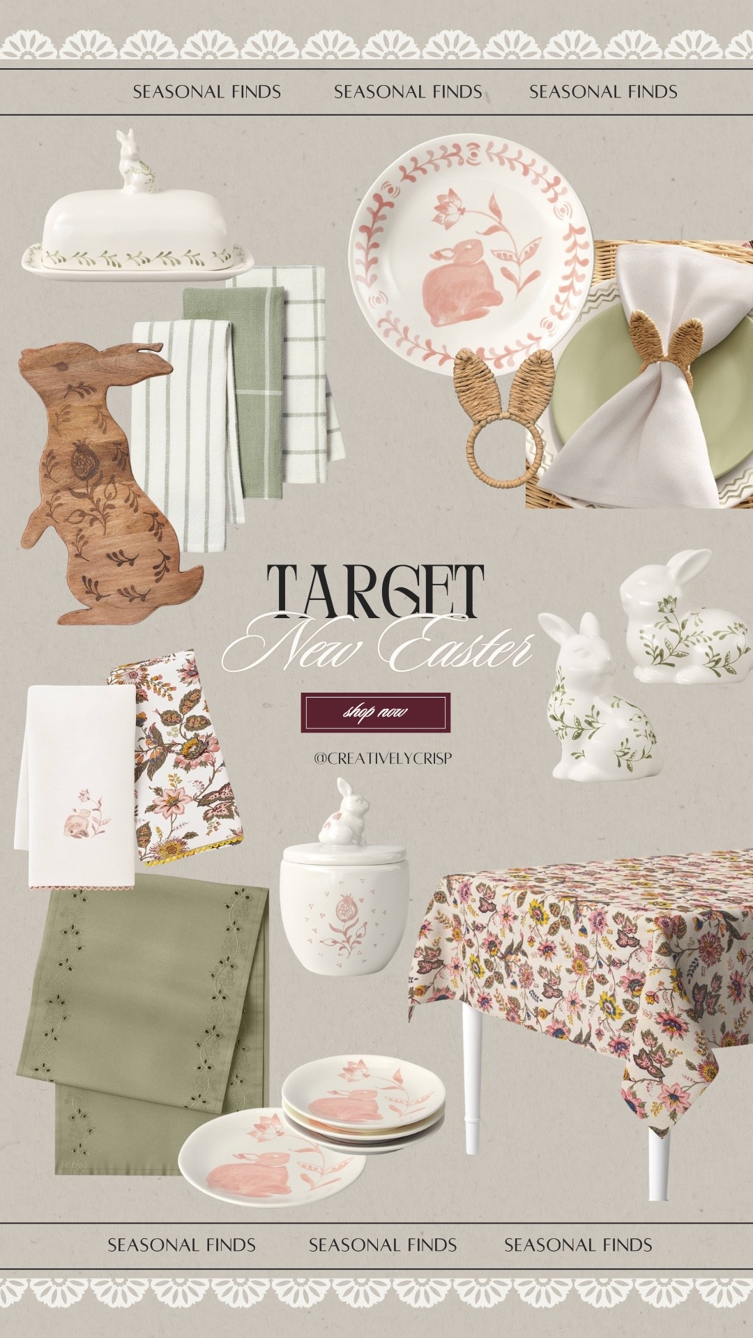 Target spring Easter home kitchen finds! 🌸🐰✨

Target home, spring styling, spring decor, kitchen decor, seasonal decorating 

#LTKSeasonal #LTKhome #LTKfindsunder50