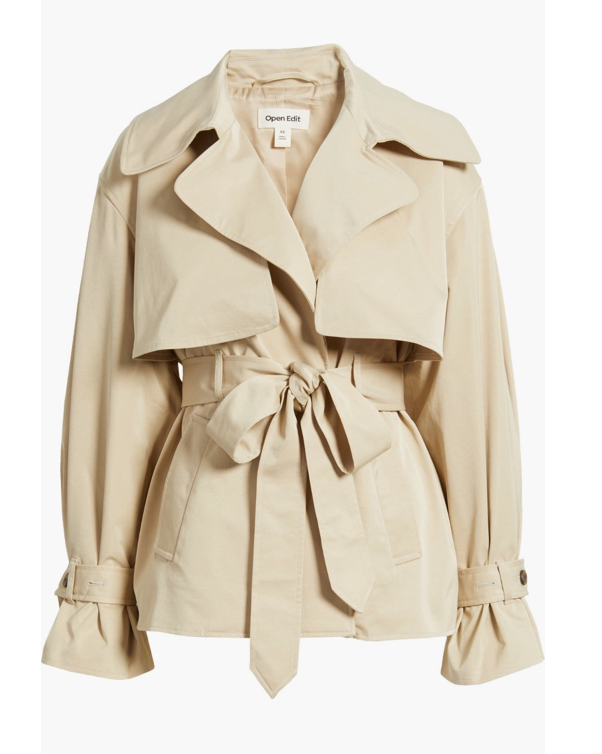 New color for spring!! My favorite short trench now comes in a lighter color for spring 😍 just ordered it - runs big so size down! 