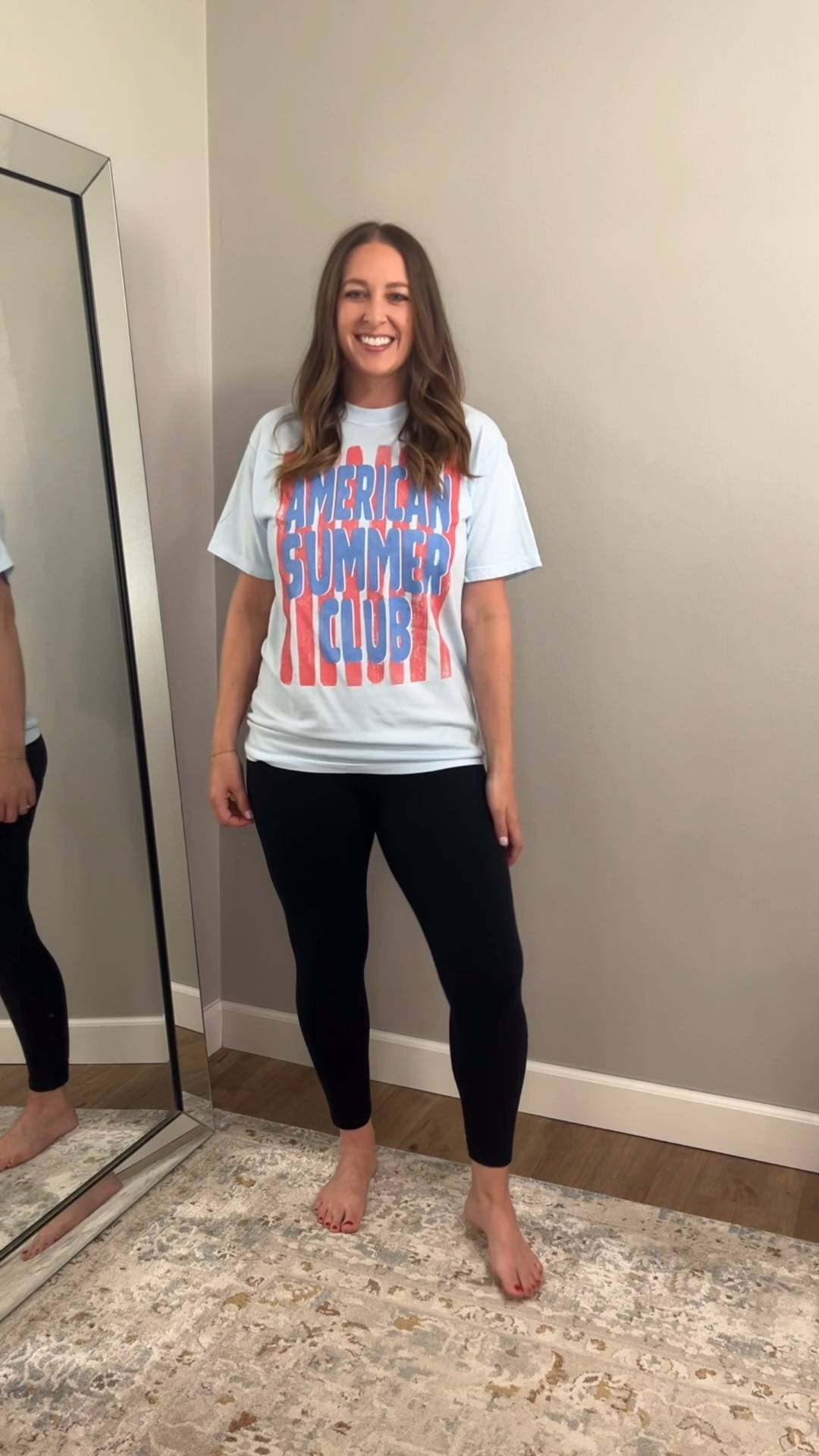 Loving these new graphic tees from Mountain Moverz- fun, colorful and perfect for all summer long ❤️🤍💙

Wearing size medium 

Summer outfit // vacation outfits beach // road trip // road trip outfit // concert outfits // country concert outfits // graphic tees// graphic tshirt // graphic shirt // summer outfits 2026 // festival outfit // festival outfits // travel outfits // travel outfit // casual outfit // casual outfits // tshirt haul // graphic tees // summer outfits // Memorial Day outfit // Memorial Day outfits // red white and blue // holiday outfits // Americana outfits // American summer outfits // 4th of July // 4th of July outfits // Fourth of July // Fourth of July outfits // swim look // swim outfits // Labor Day outfits

#LTKootd #LTKSeasonal #LTKgrwm